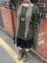 サマービンテージダメージロングニット / Summer Vintage Damage Long Knit