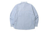 リセントストライプシャツ/RECENT STRIPE SHIRT_BLUE