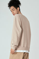 レイヤードスウェットシャツT62/Layered Sweatshirt T62 Beige
