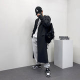 オーバーサイズロングコート/TR Oversized Long Coat (2 colors)
