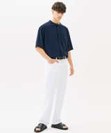 ONE POCKET MINIMAL COLLAR OVERFIT SHIRT (SAGE GEEN) (6585515212918)