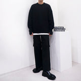 SIウォーマーラウンドニット/SI WARMER Round Knitwear (2 colors)