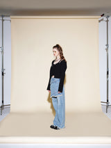 FRONT LAP DENIM PANTS (6635444666486)