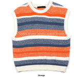 Min Rio Double Tone Round Vest (2color) (6562600222838)