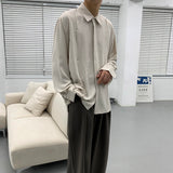 ステッチプリーツシャツ/MN Stitch Pleated Shirt (2 colors)