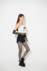 デビルチェーンクロップトップ / TOP(9303) Devil Chain Crop Top