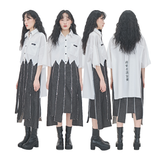ZIGZAG EMBROIDERY SHIRT (6628192977014)