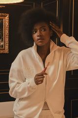 パチーノトラックジャケット/PACINO TRACK JACKET (WHITE)