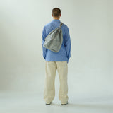 3-Way 2-Pocket Drawstring Bag (Silver)