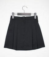 グランドプリーツスカート/Ground Pleated Skirt (2color)