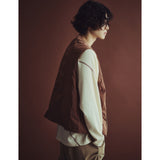 ピグメントウォッシュドクリースパンツ / PIGMENT WASHED CREASE PANTS_CAMEL BROWN