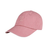 [VARZAR] 3D Monogram Pigment Over Fit Ball Cap Pink