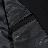 Light Padding Shirts Jacket PD5 Black (6622447108214)