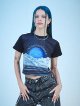 ムーンクロップTシャツ / MOON CROP T VER.2