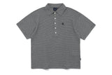 リーセントボタンニットポロ / RECENT BUTTON KNIT POLO_BLACK