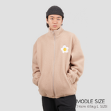 フラワーフリース / Flower Fleece Jacket Begie (4600441045110)