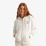 ウィティーバニーワッペンフーディージップアップ／WITTY BUNNY WAPPEN HOODIE ZIP UP [IVORY]