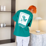 Rose T-shirt 3color