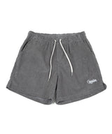 コーデュロイロゴハーフパンツ / CORDUROY LOGO HALF PANTS gray