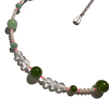 Jade Boba Tea Necklace