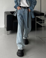 Xレイジーンズ/SI X-ray wide denim Jeans (Light Blue)