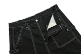 サイドストッパーカーペンターパンツ / SIDE STOPPER CARPENTER PANTS_BLACK