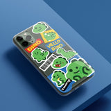 ディノステッカージェリーハードアイフォンケース/Dino sticker Jellyhard Case