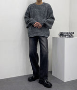 ミックスバルーンニット/MU Mix Balloon Knitwear (3 colors)