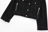 Perfect black denim jacket