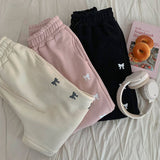 Midi ribbon printed napping jogger pants (3 colors)