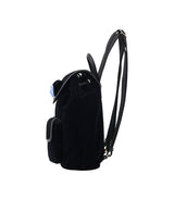 velvet rose corsage backpack_blu