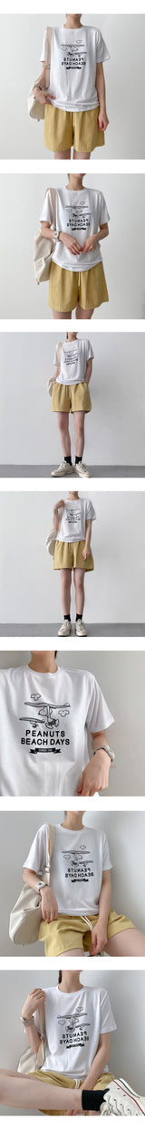 ハクバイオウォッシングコットンベンダブルショーツ / Haku bio washing cotton bendable shorts