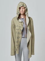 Oversized hood zip up_mustard (6676832551030)