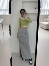 イエロービーントップカーディガンツーピース/yellow bean top cardigan two-piece