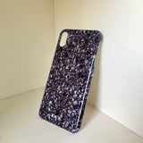 ブラックマーブルスマホハードケース / Black marble hard case