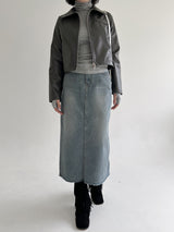ポエンチデニムスカート/no.6183 Poenti Denim Skirt (2color)