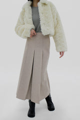 グリースプリーツスカート / Gleise pleated skirt (3color)