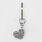 BLACK LOVE KEYRING_S