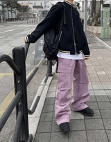 No.9964　コールカーゴワイドパンツ/ (4color)