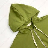 GM クロップドフードジップアップ / GM Cropped Hood Zip-Up (4 colors)