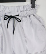 ステッチリネンショーツ/Stitched Linen Shorts (3color)