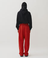 WIDE SWEAT PANTS (RED)