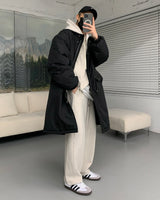 90'sキューブラムナッピング2WAYフードジップアップ / 90's Cube Lamb Napping Two-Way Hood Zip-Up (5 colors)