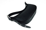 Hバックルソフトレザーホボバッグ / H-Buckle Soft Leather Hobo Bag (black)