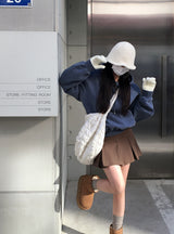 [Included underpants] Like short pleats skirt pants & skirt