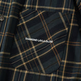レイラクラシーチェックシャツ / Layla everlasting love Herringbone classy green check shirt S41 (6550286237814)