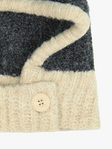 BUTTON KNIT BALACLAVA