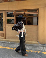 マフラーボタンニットセット