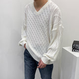 ルーズフィットメンニット/SK Loose fit Fischer Man Knitwear (5 colors)