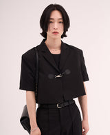 サンダーバックルハーフブレザー / [MADE] Sander Buckle Half Blazer